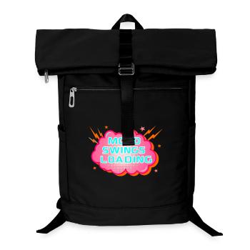 Stimmungsschwankungen in den Wechseljahren - Laptop-Rucksack  - Schwarz - Vorne