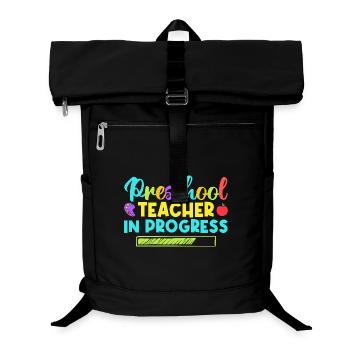 Pre K Teacher Preschool In Progress Kindergarten - Laptop Backpack - black - Front