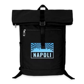 Napoli Skyline Sunbeams - Laptop Backpack - black - Front