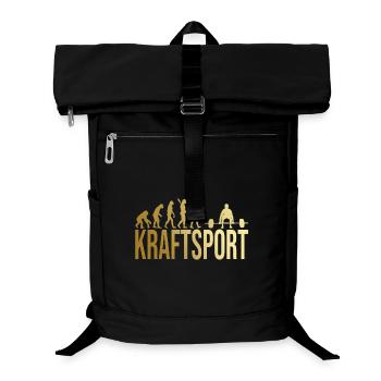 Evolution Kraftsport - Laptop-Rucksack  - Schwarz - Vorne