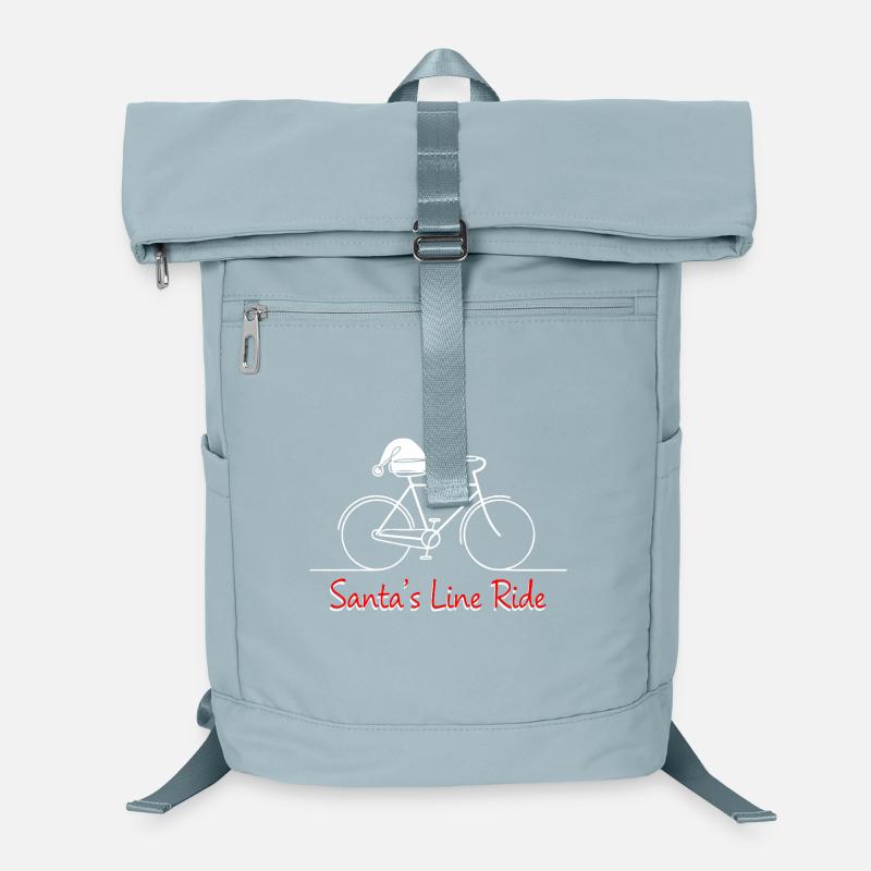 Fahrt mit der Linie des Weihnachtsmanns Laptop-Rucksack 