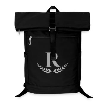 r - Laptop Backpack - black - Front