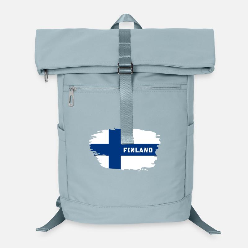 Drapeau de la Finlande / cadeau Helsinki Scandinavie Sac à dos ordinateur