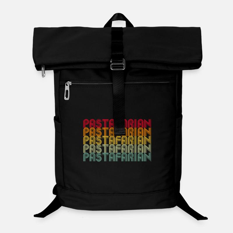 Motif de pile de polices arc-en-ciel Sac à dos ordinateur