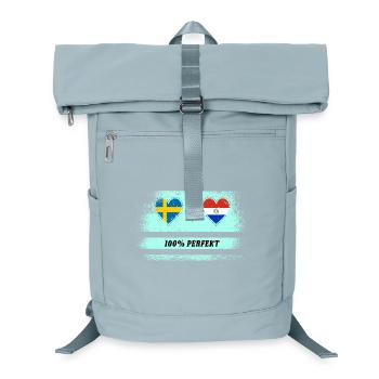 Paraguay et Suède 100% Parfait / Cadeau - Sac à dos ordinateur - bleu glacier - Devant