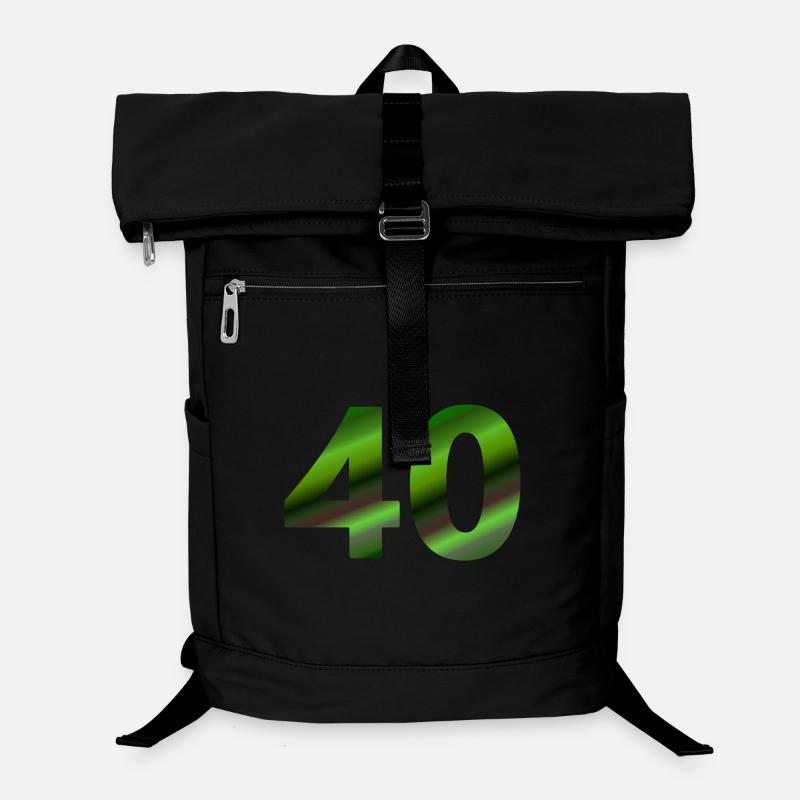 geburtstagsfeier, 40 grüntöne Laptop-Rucksack 
