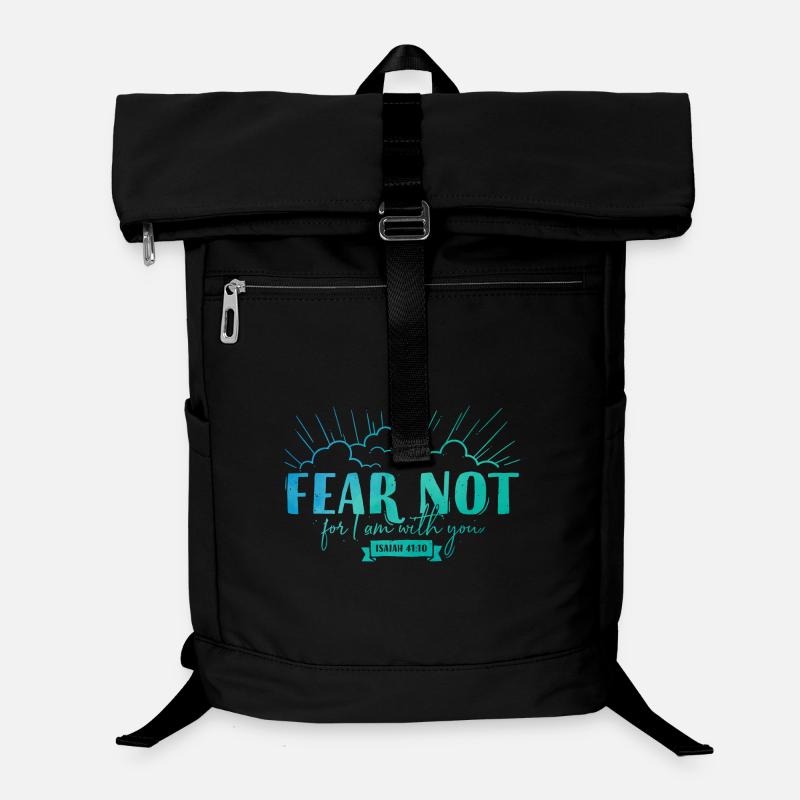 Ne crains rien, car je suis avec toi Sac à dos ordinateur
