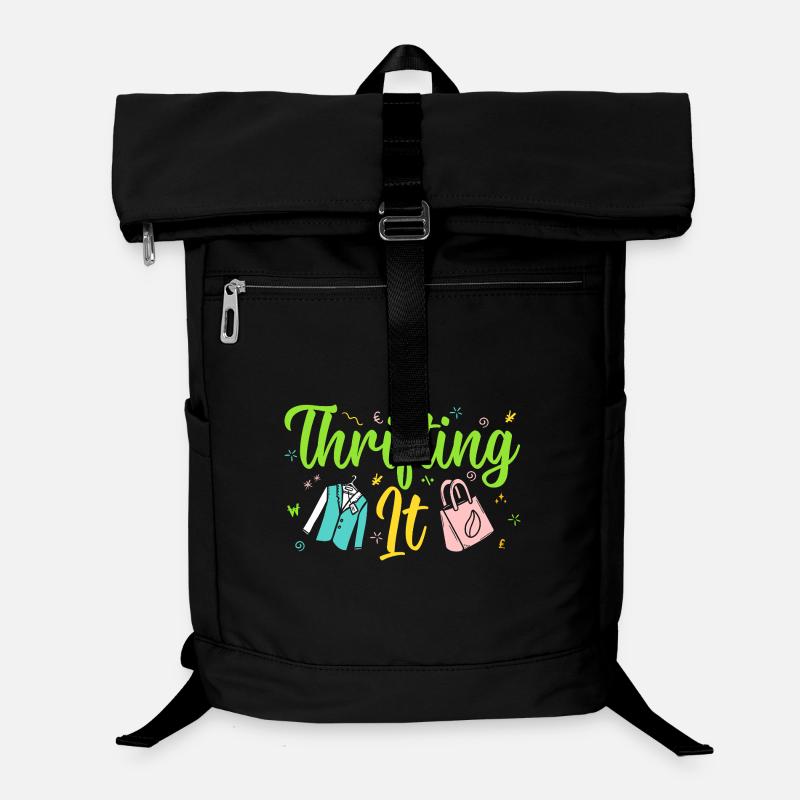 Thrift Shopper Thrifting It Thrift Store Laptop Backpack