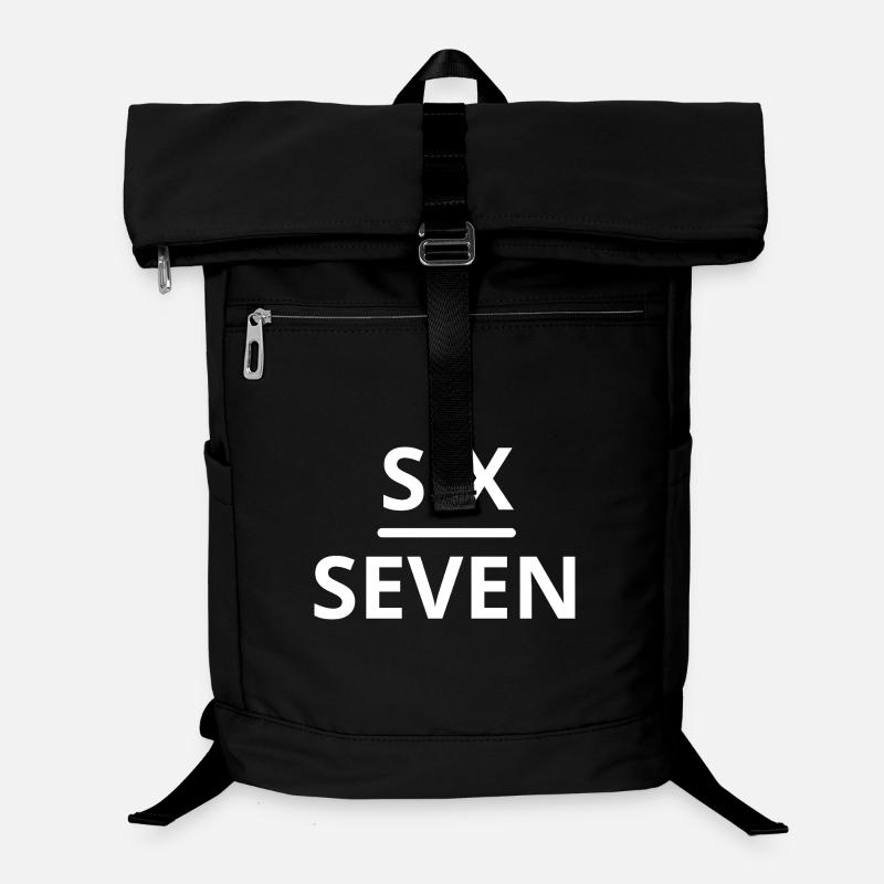 Six Sept Meme Design - Sac à dos ordinateur - noir