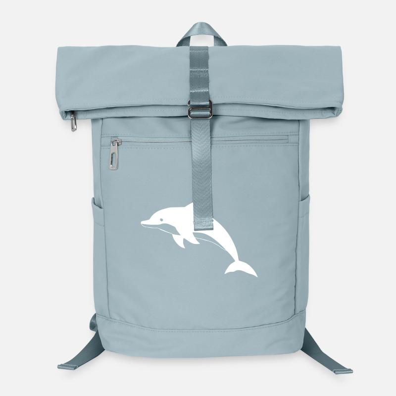 Delfin Delfine T-shirt Geschenk Laptop-Rucksack 