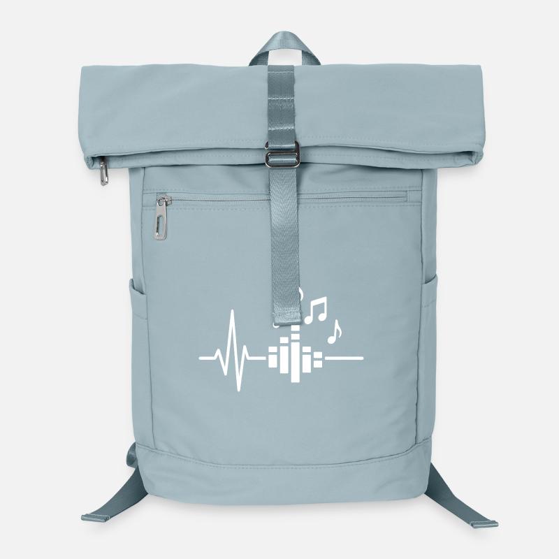 Pulse of Music Heartbeat Equalizer Laptop Backpack