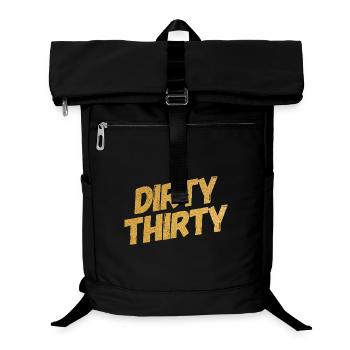 Dirty Thirty 30. Geburtstag - Laptop-Rucksack  - Schwarz - Vorne