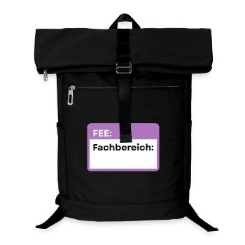 Département de Schild Lila - Sac à dos ordinateur - noir - Devant