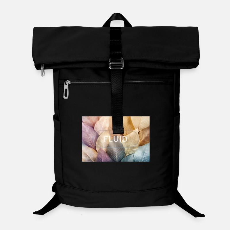 fluid – minimalistisches Glas Design Laptop-Rucksack 
