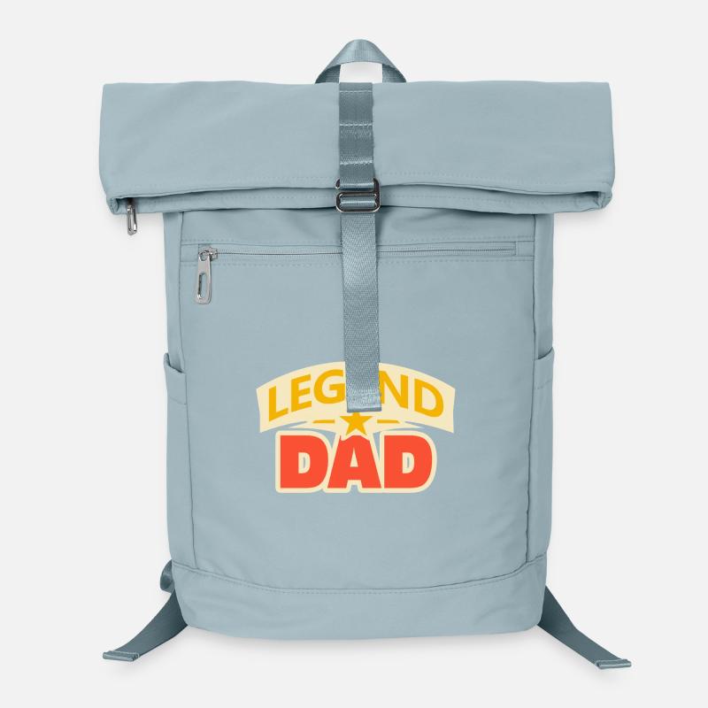 Legend dad – Funny Father Design Laptop Backpack