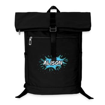 Geschenk für Alison - Laptop-Rucksack  - Schwarz - Vorne
