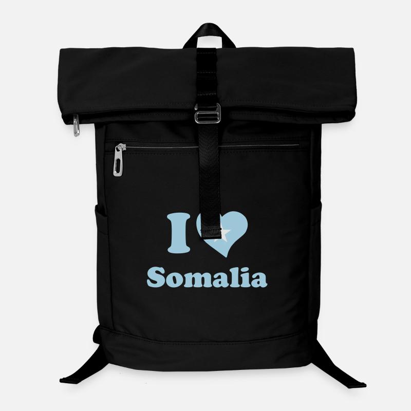 I love Somalia - J'aime la Somalie Sac à dos ordinateur