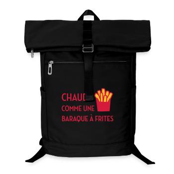 Sex / ziehen / Verführung / Alkohol / sexy - Laptop-Rucksack  - Schwarz - Vorne
