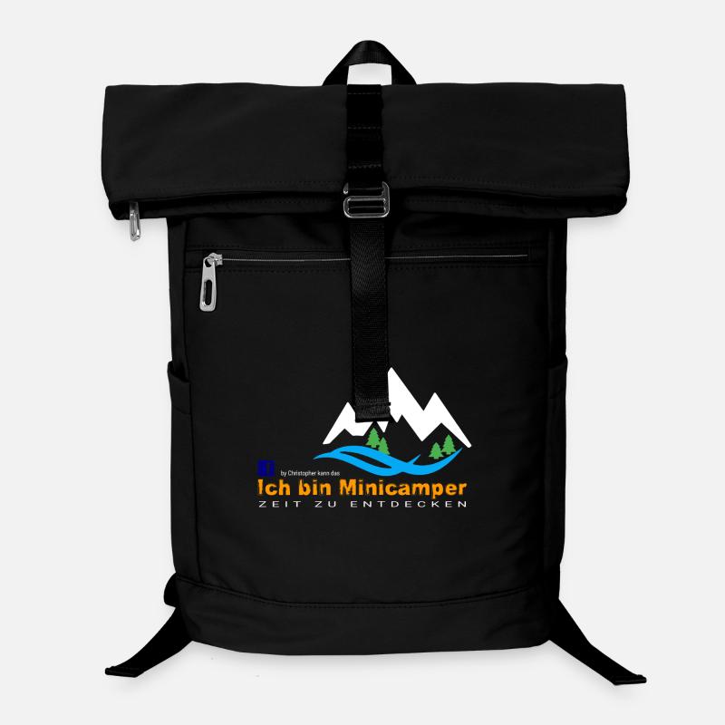 Minicamper Bergwanderer Motiv Laptop-Rucksack 