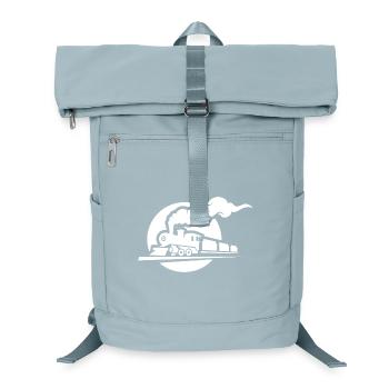 Croquis ferroviaire - Sac à dos ordinateur - bleu glacier - Devant