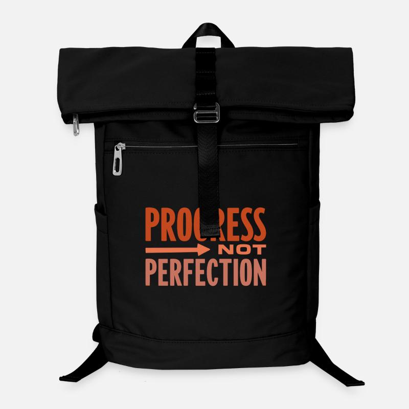 Progress Not Perfection Progress Counts Laptop Backpack