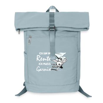 Drôle de design allemand à la retraite - Sac à dos ordinateur - bleu glacier - Devant