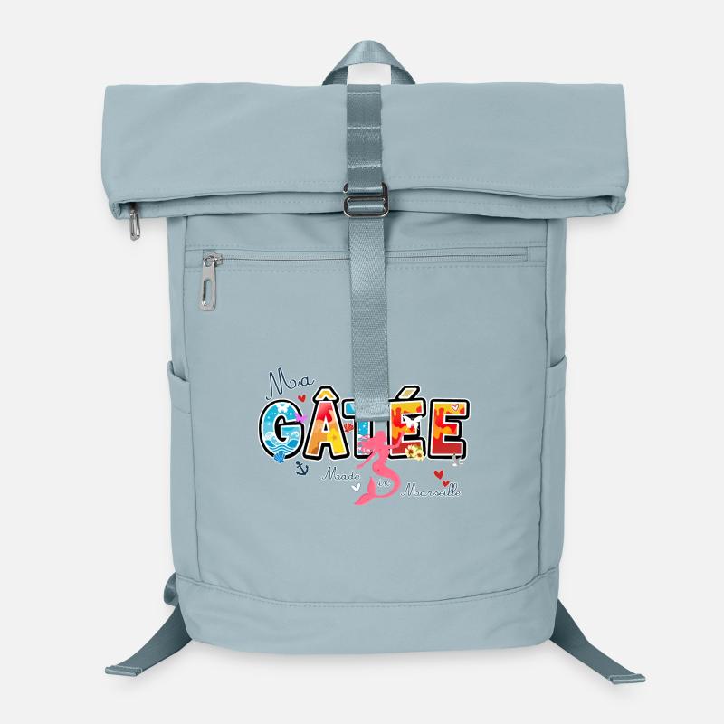 Ma Gatée, Expression marseillaise, valentines gift Laptop-Rucksack 