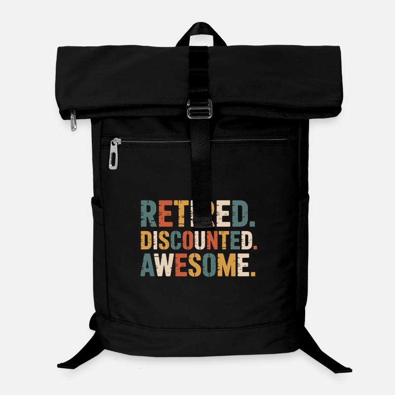 Humour de retraite à rabais seniors Sac à dos ordinateur