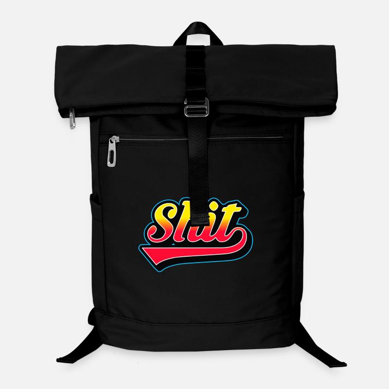 Shit Retro Wordmark Laptop Backpack