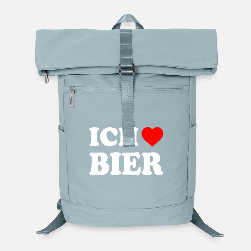 Ich liebe bier Laptop-Rucksack 
