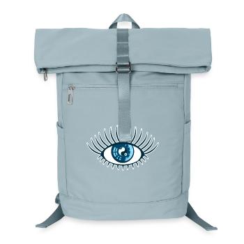 Eye Blue Providence Yin Yang Symbol - Laptop Backpack - ice blue - Front