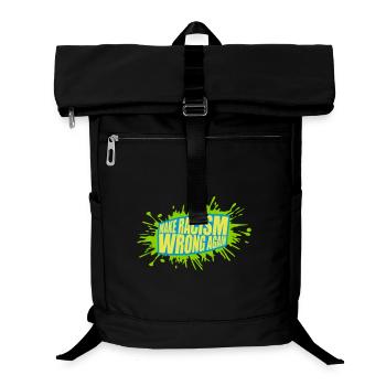 Rendre le racisme répréhensible - Sac à dos ordinateur - noir - Devant