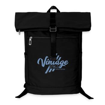 Anniversaire Vintage Rétro 1965 - Sac à dos ordinateur - noir - Devant