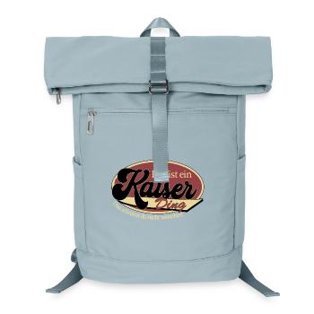 Kaiser Ding Motivationsdesign - Laptop-Rucksack  - Eisblau - Vorne