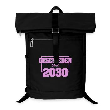 Divorced 2030 - Laptop Backpack - black - Front