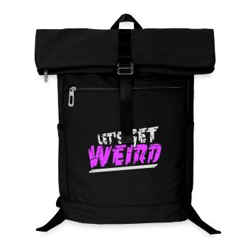 Disons bizarrement et drôle de fête pour les célébrations - Sac à dos ordinateur - noir - Devant
