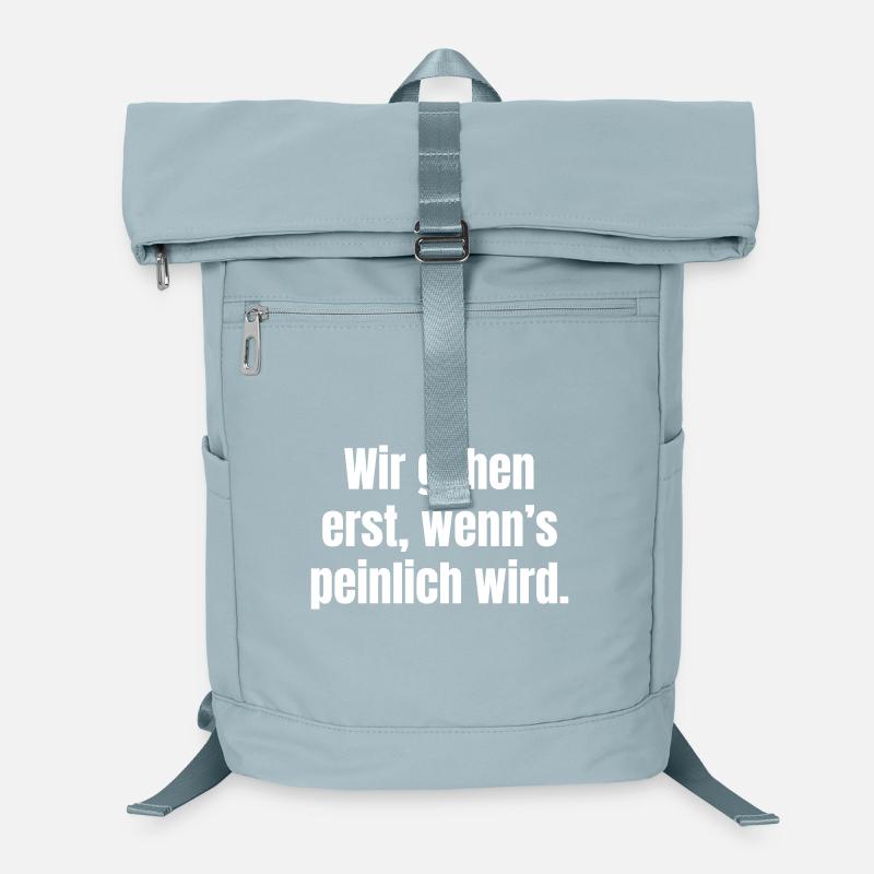 Wir gehen erst, wenn’s peinlich wird Laptop-Rucksack 