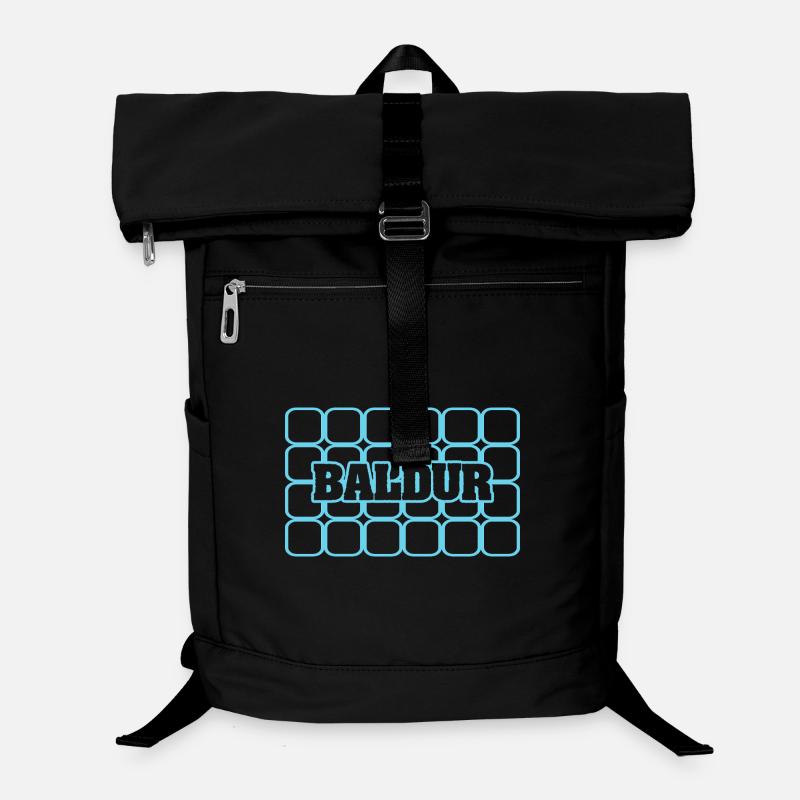 First name Baldur Laptop Backpack