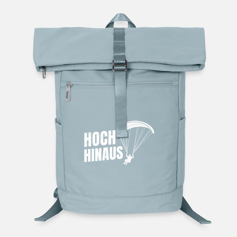 Paraglider Gift HIGH UP FUNNY Laptop Backpack