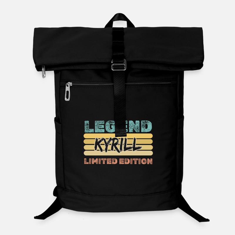 Kyrill als Spruch Laptop-Rucksack 