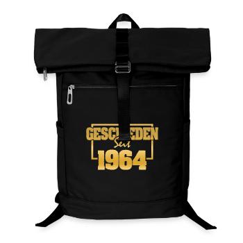 1964 - Laptop-Rucksack  - Schwarz - Vorne