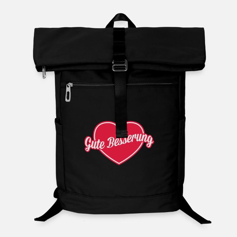 Gute Besserung Herz Laptop-Rucksack 