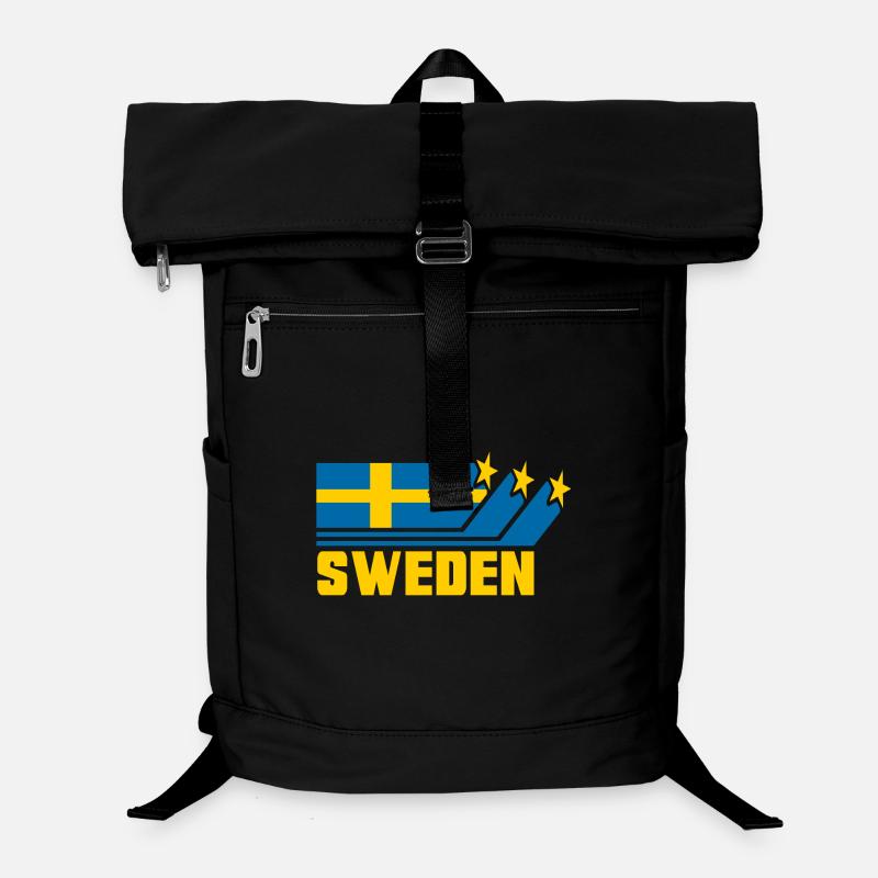 Schweden / Schwedische - Flagge / Geschenk Laptop-Rucksack 