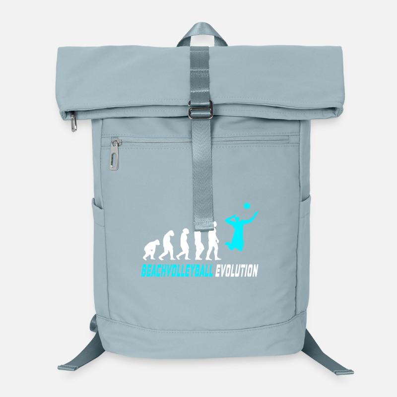 Conception d'évolution de volleyball de plage / idée cadeau Sac à dos ordinateur