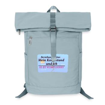 My Account Balance & Me – It's Complicated - Laptop Backpack - ice blue - Front