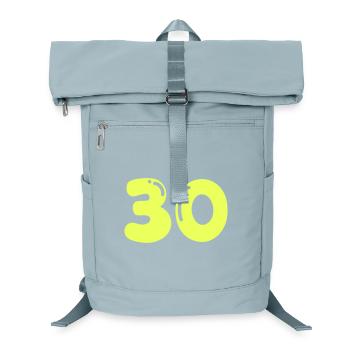 Neon 30 Geburtstag Design - Laptop-Rucksack  - Eisblau - Vorne