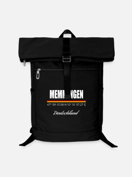 Memmingen - Laptop-Rucksack - Schwarz