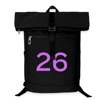 26 - Laptop Backpack - black - Front