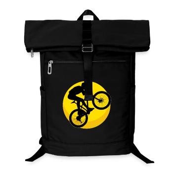 Mountainbike - Mountainbiking - Laptop-Rucksack  - Schwarz - Vorne