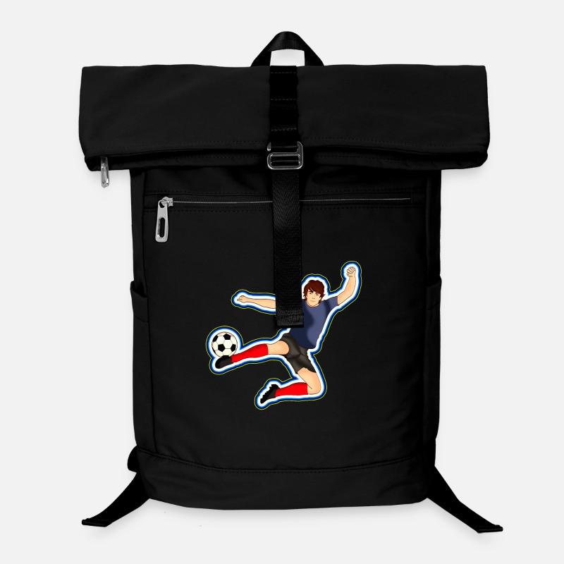 Fussballspieler Laptop-Rucksack 